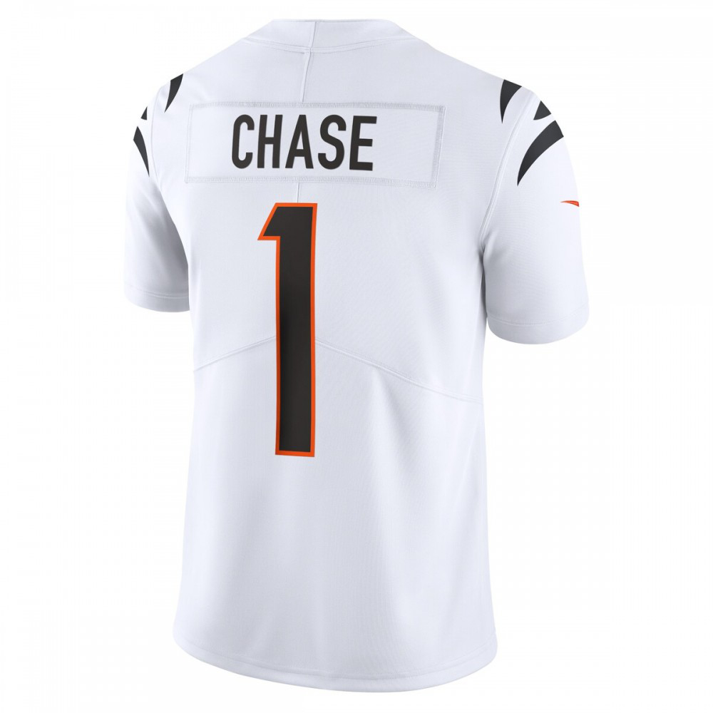 Ja'Marr Chase Cincinnati Bengals Nike Vapor Untouchable Limited Jersey - White-Profan Arena